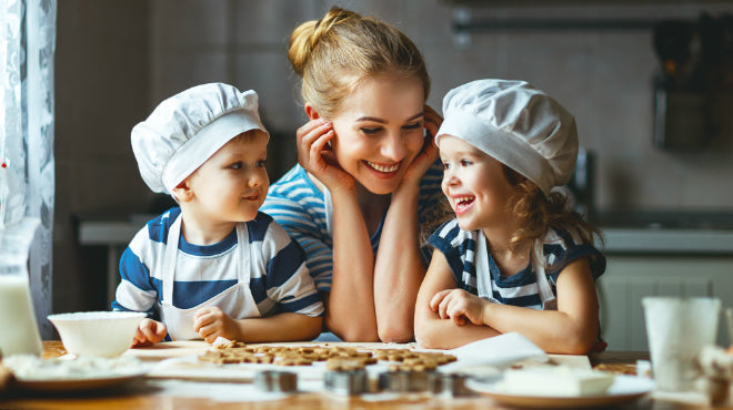 Kekse backen mit Kindern