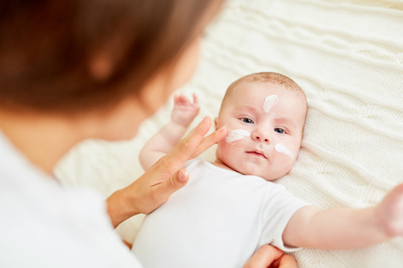 Trockene Haut beim Baby