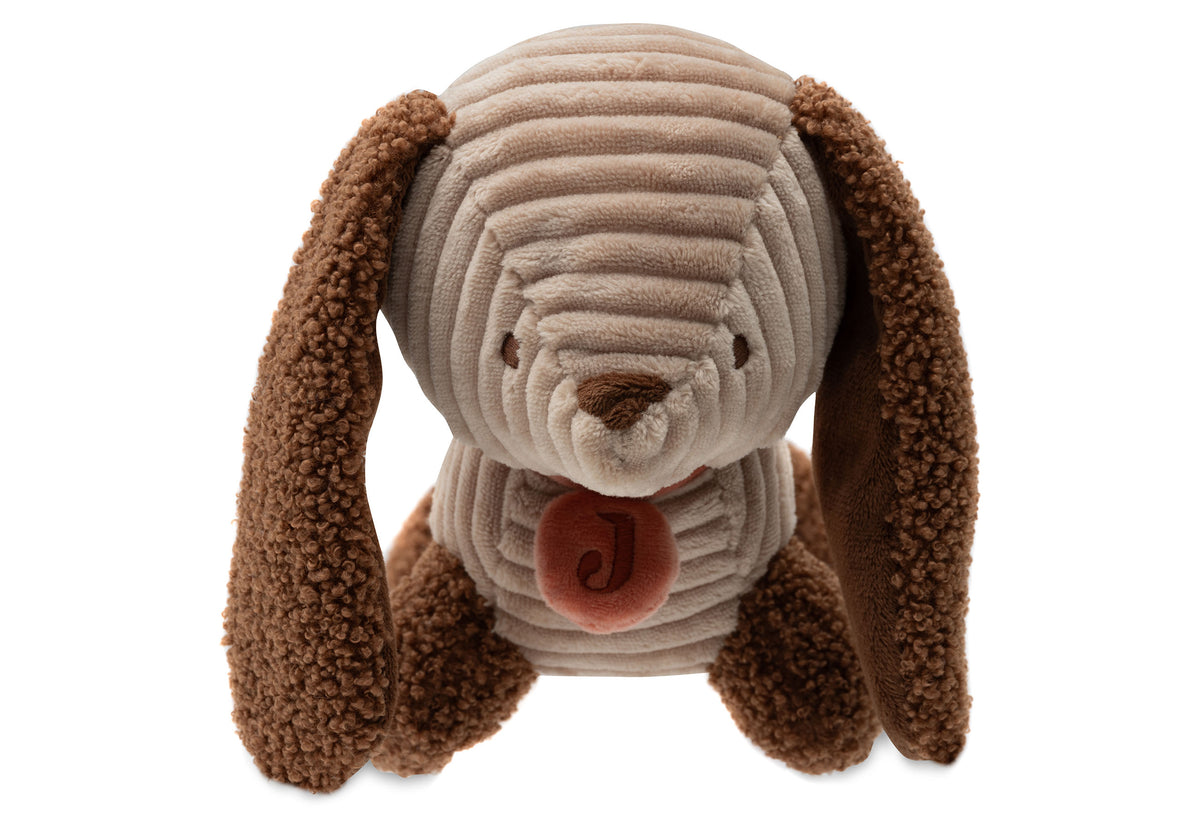 Kuscheltier in Hundeform für Babys