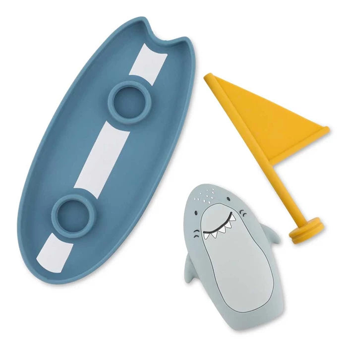 Badespielzeug Surfbrett Hai