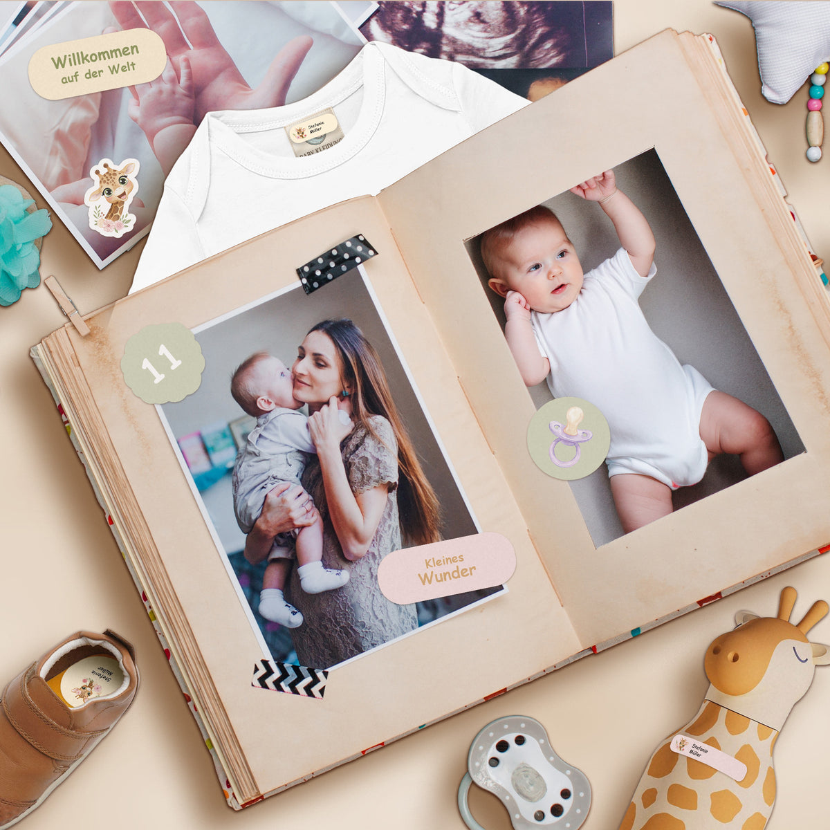Baby Horse Sticker Set