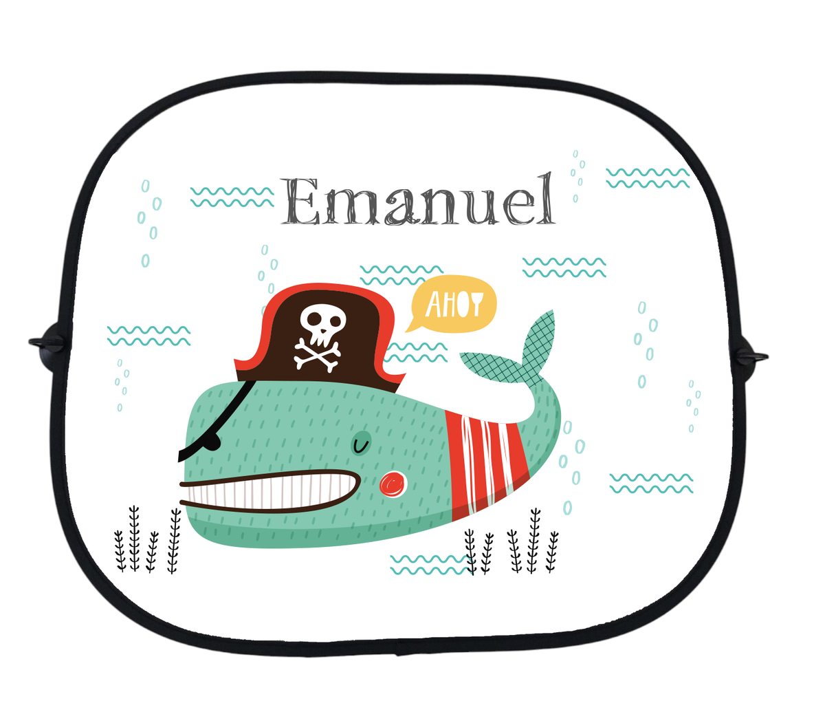 Auto Sonnenschutz Piratenfisch