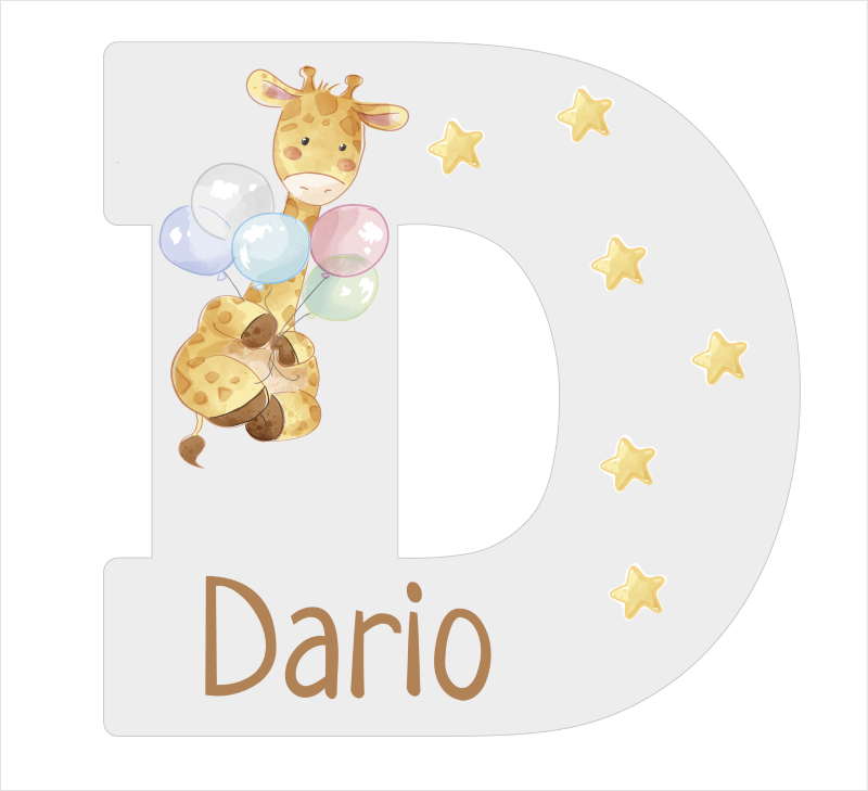 Bébé girafe