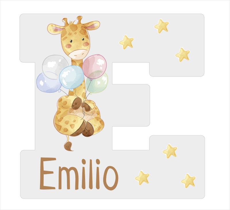Bébé girafe