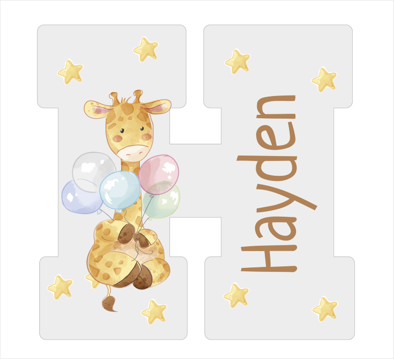 Bébé girafe