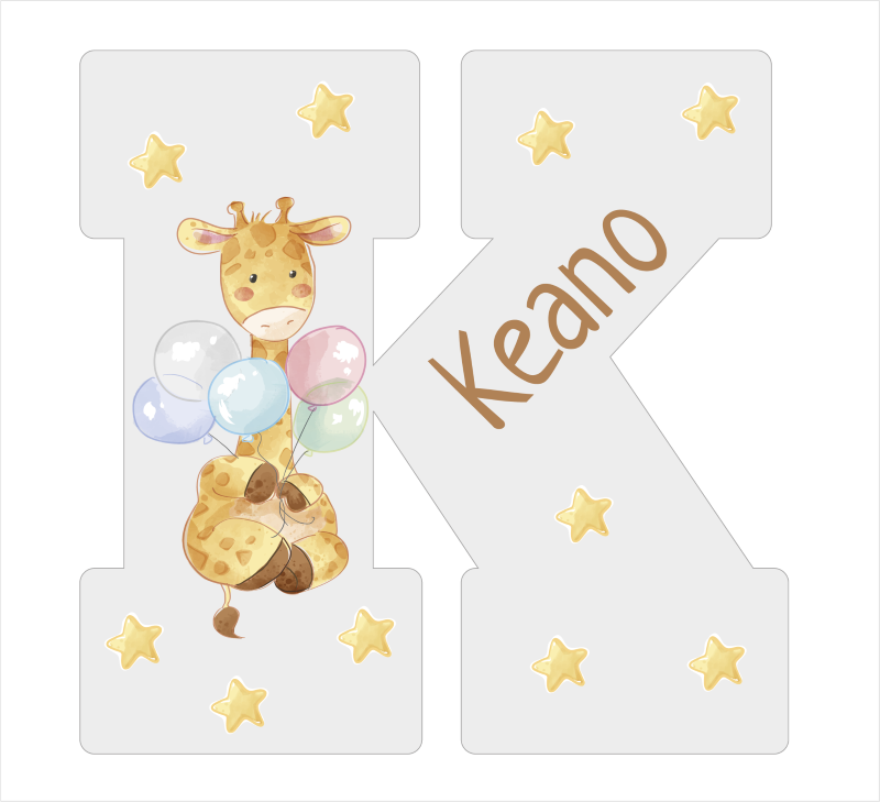Bébé girafe