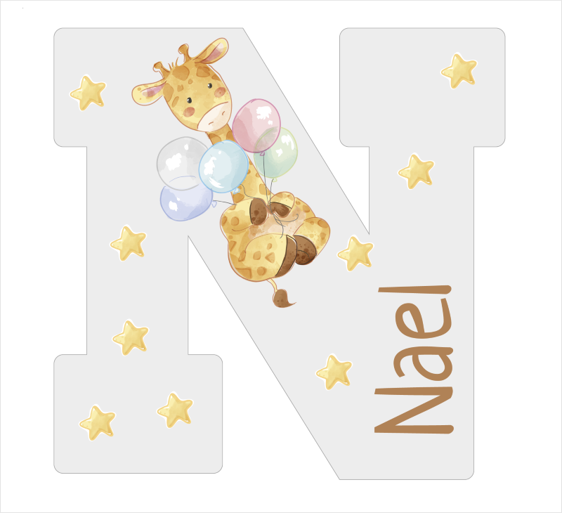 Bébé girafe