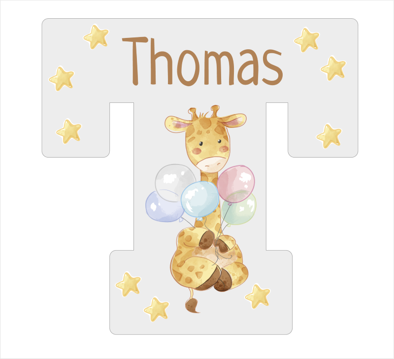 Bébé girafe