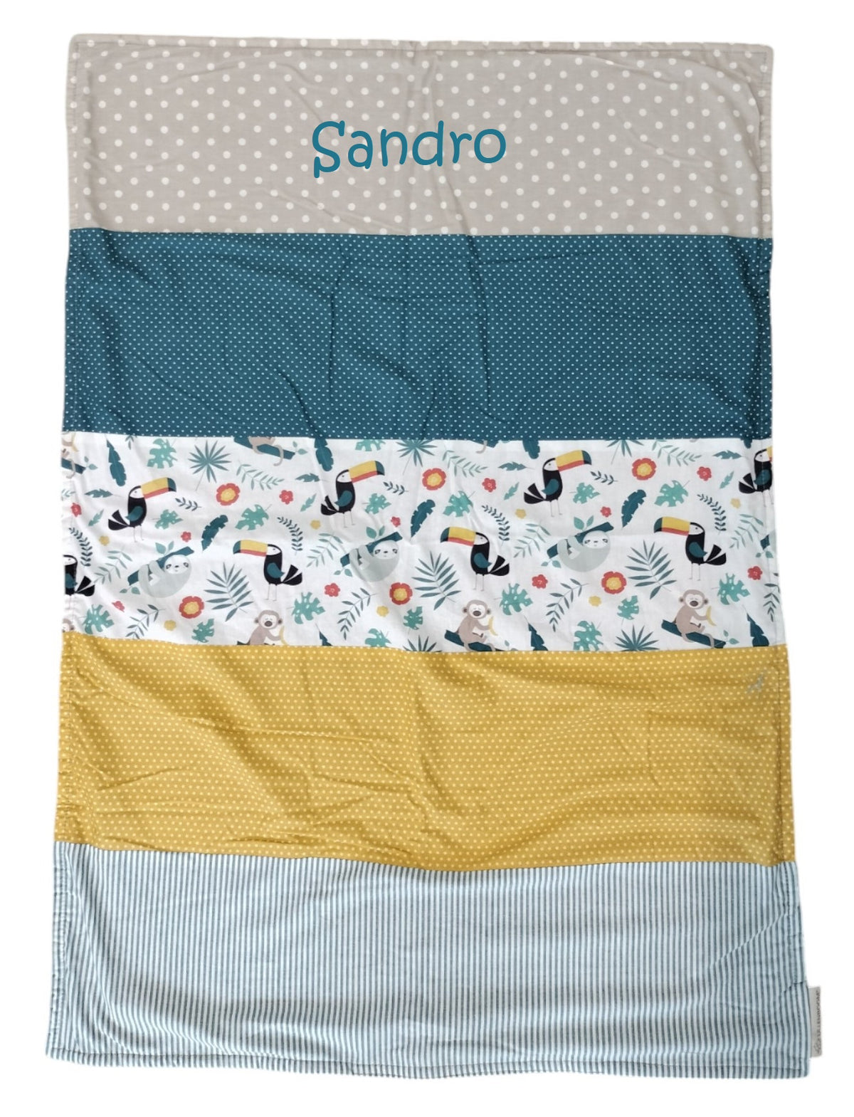 Couverture bébé et jungle de couverture câblée