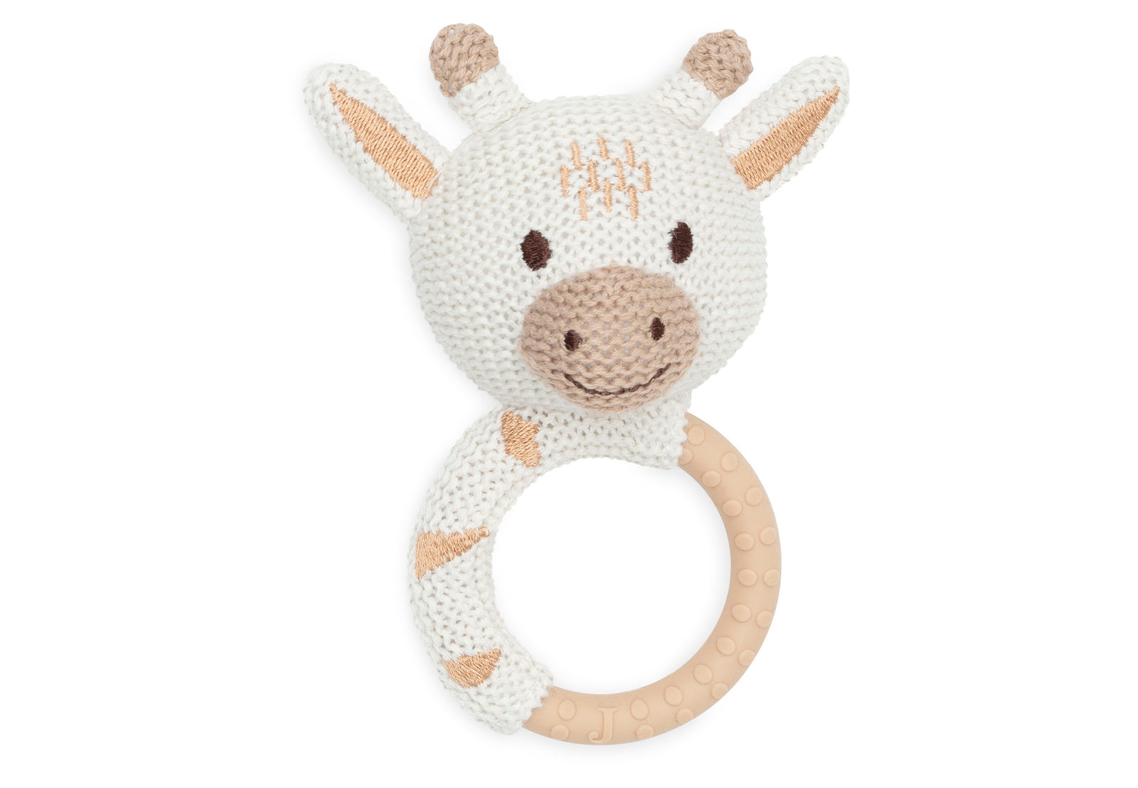 Beissring in Giraffenform als Geschenk zur Geburt