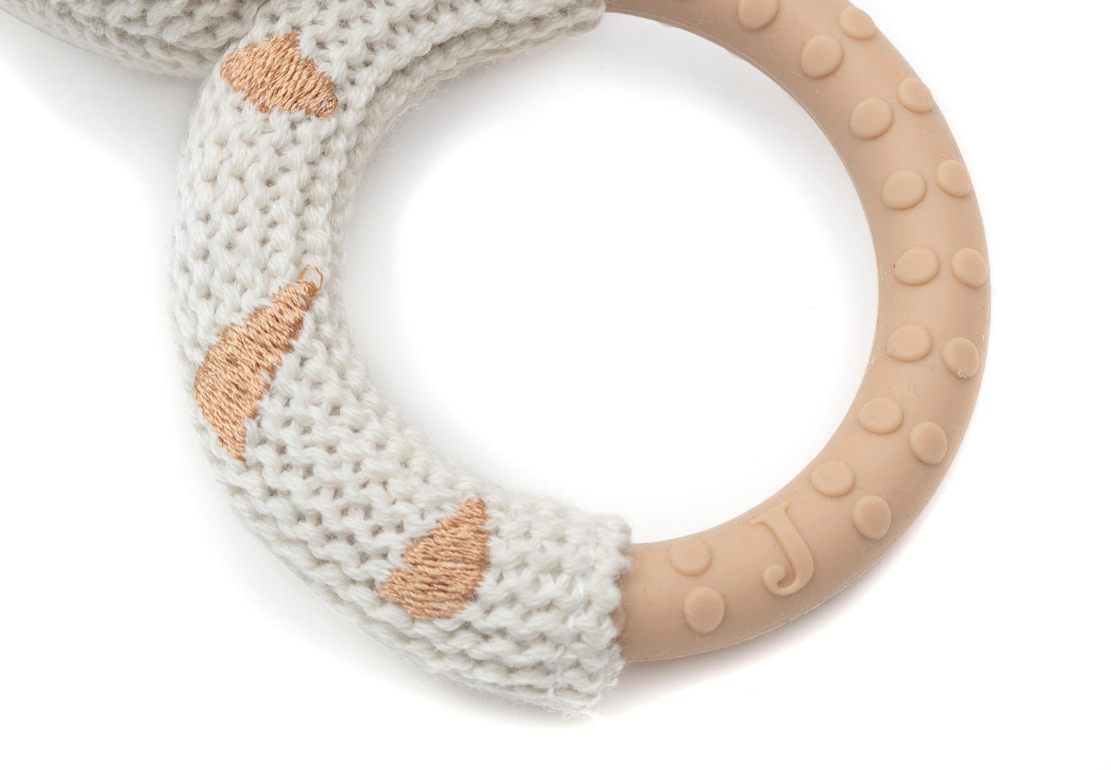 Beissring in Giraffenform als Geschenk zur Geburt