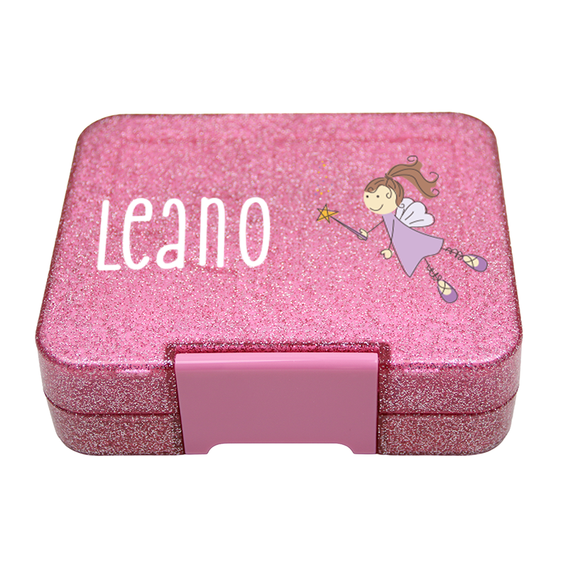 Boîte Bento Moyenne - Rose Pailleté