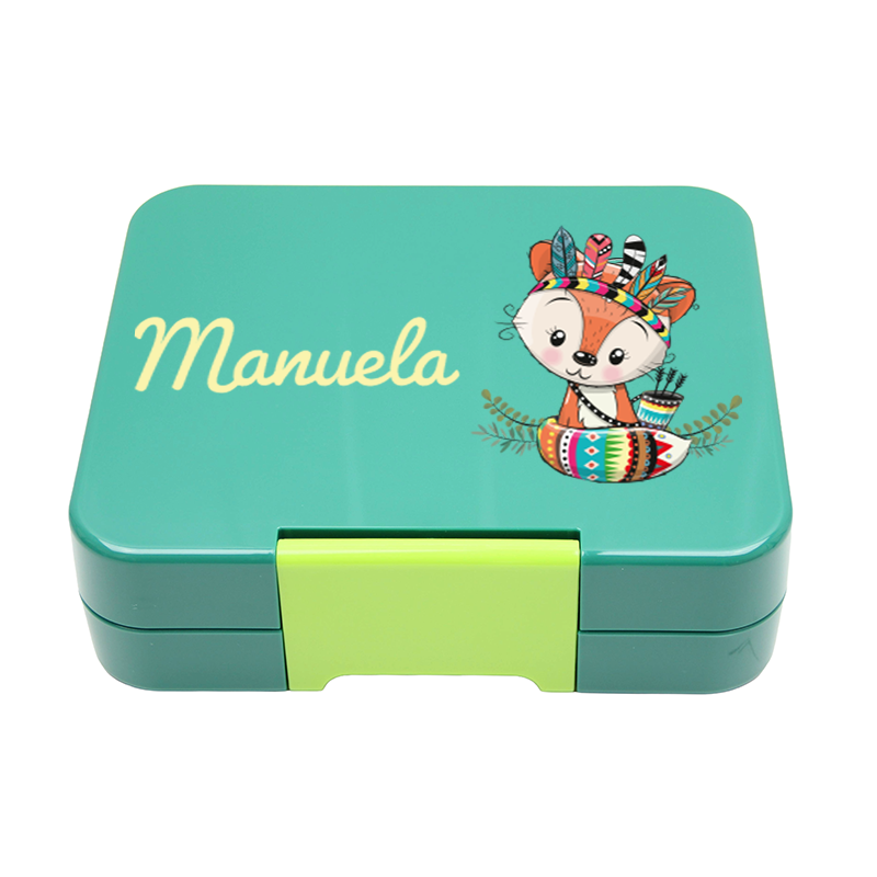 Boîte Bento Moyenne - Rose Pailleté