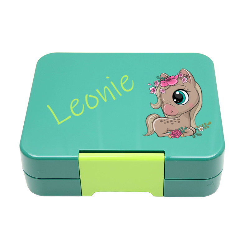 Boîte Bento Moyenne - Rose Pailleté