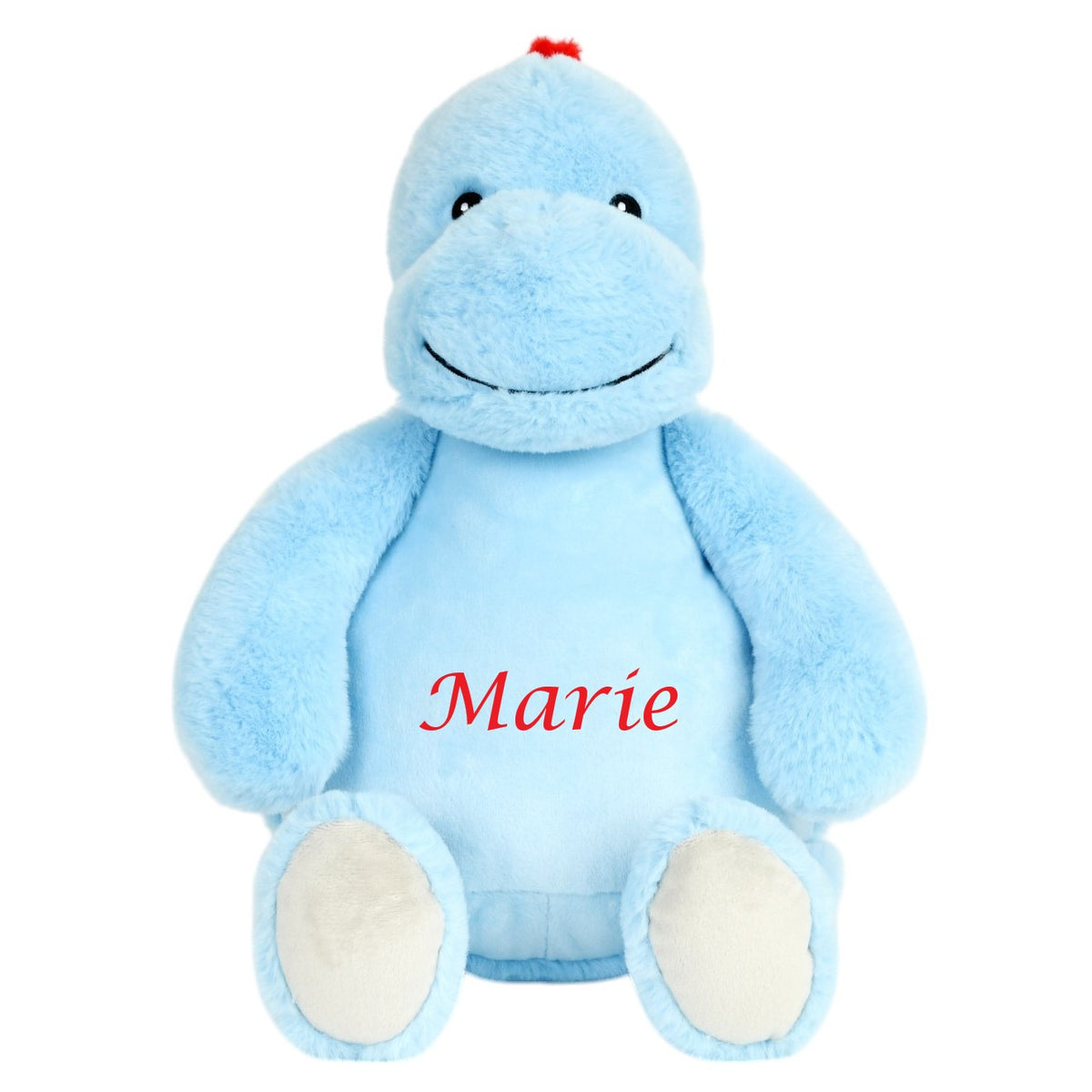 Kuscheltier Baby Dino blau