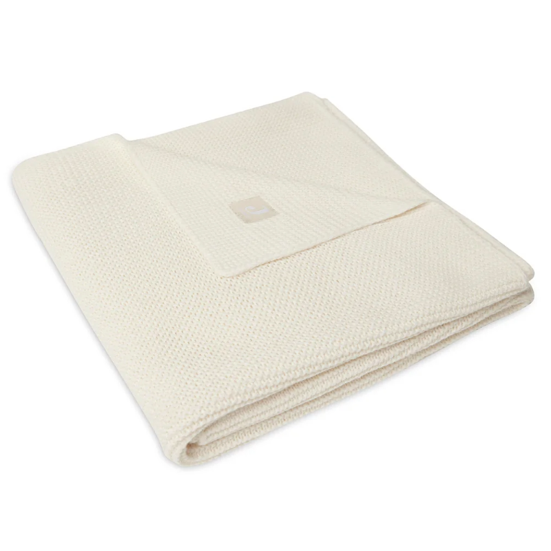 Strickdecke creme 75x100cm