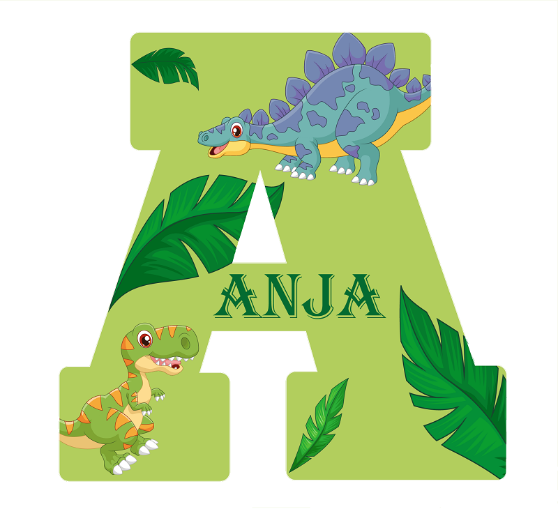 Lettres dinosaures