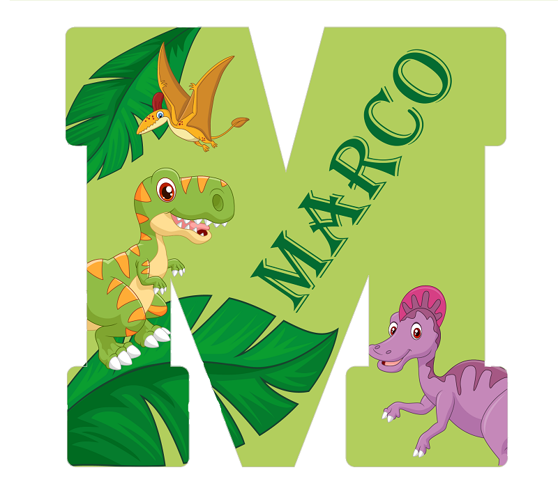 Lettres dinosaures