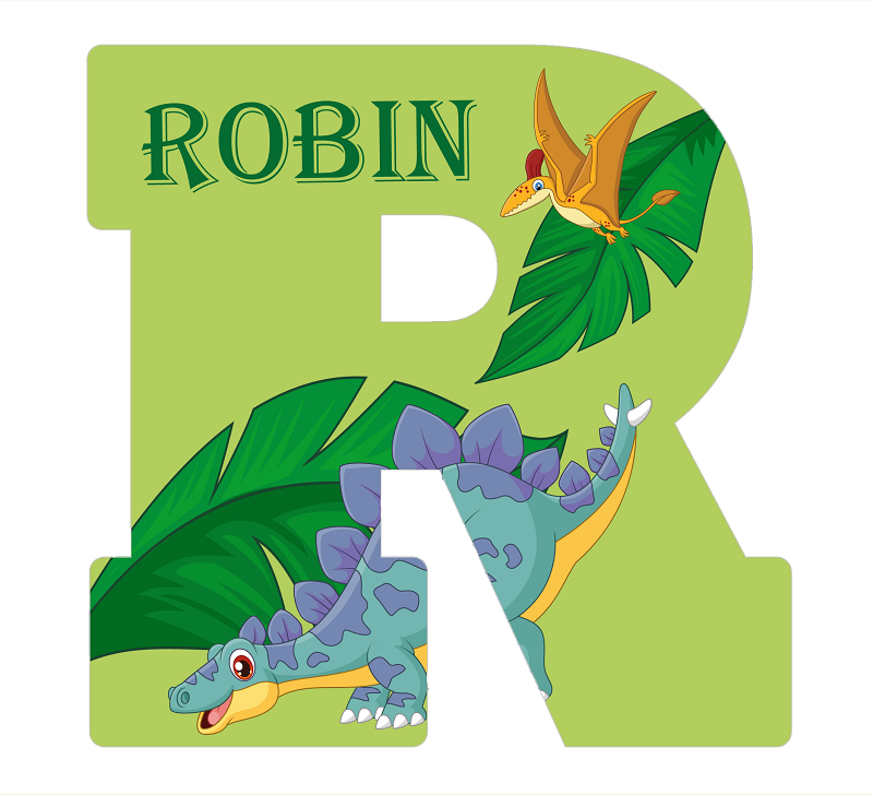 Lettres dinosaures