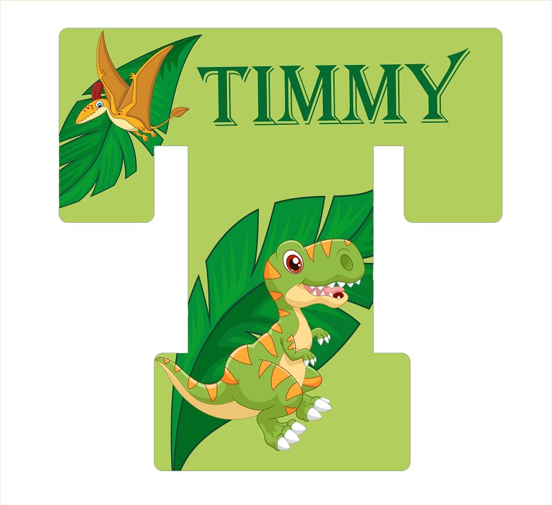 Lettres dinosaures