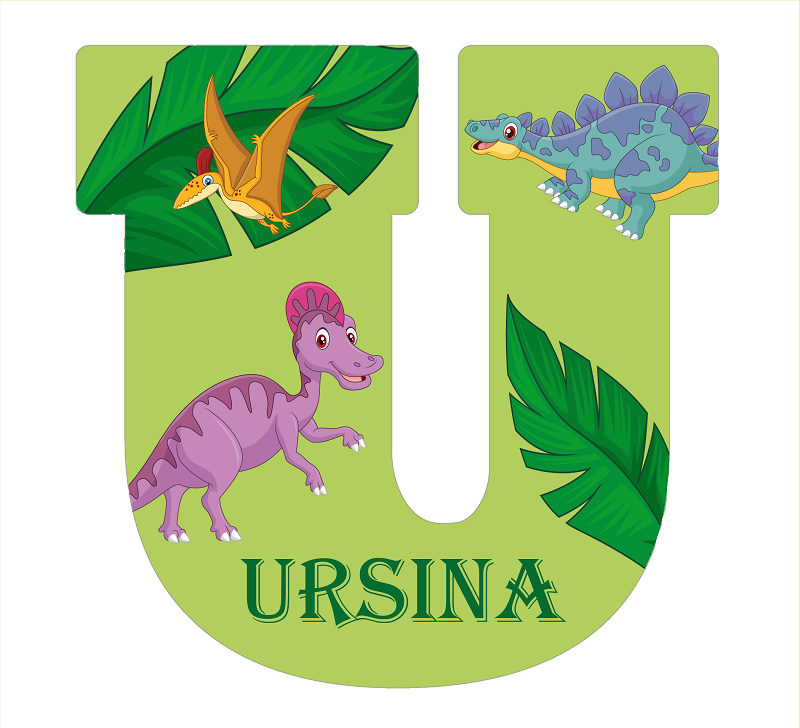 Lettres dinosaures