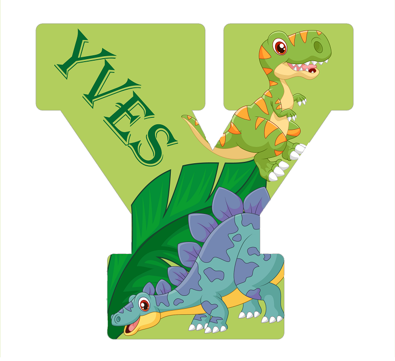 Lettres dinosaures