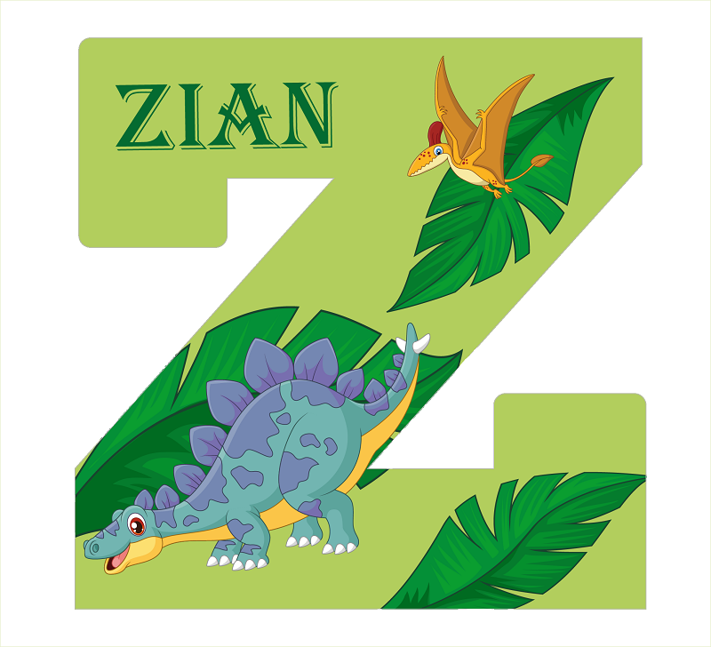 Lettres dinosaures