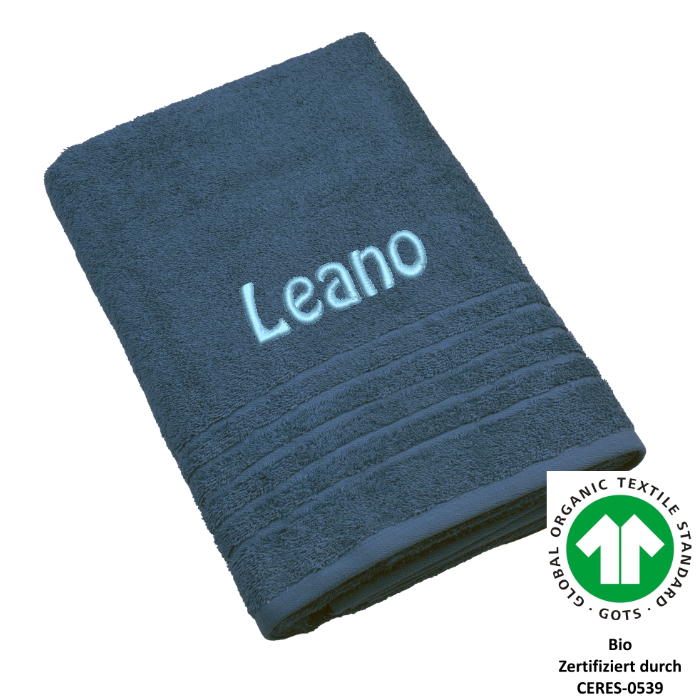 Duschtuch Organic Feeling mit Name