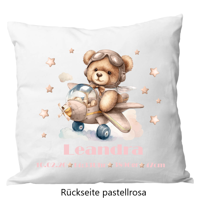 Oreiller de naissance 40x40cm