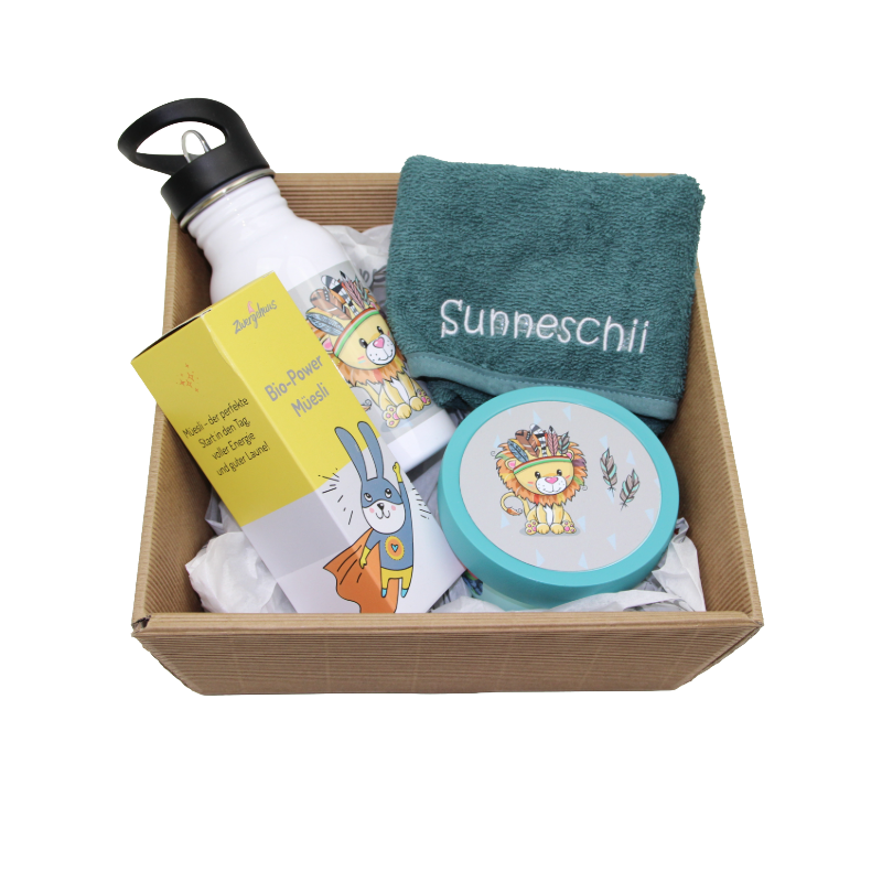% Geschenkkiste Essenszeit Löwe