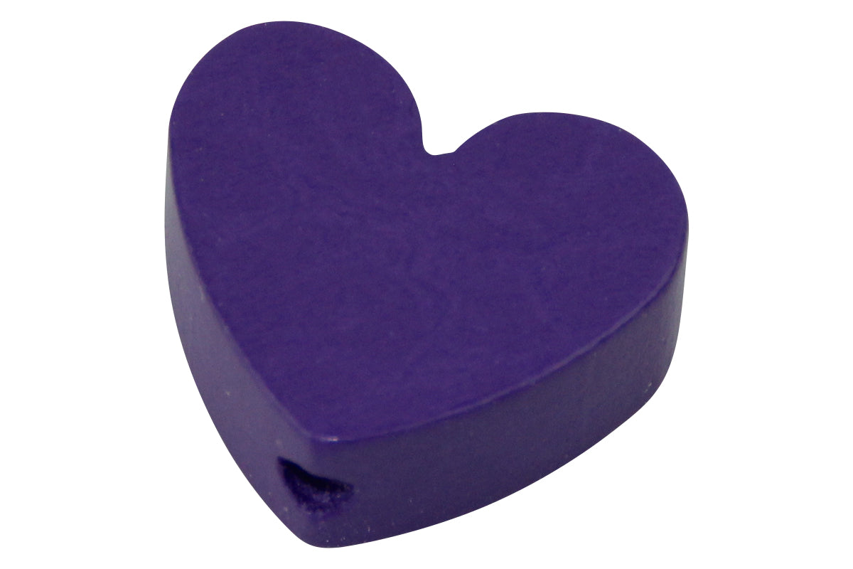 % Motif Pearls Wooden Heart University