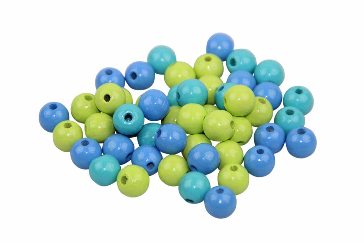 Perles de bois 8 mm