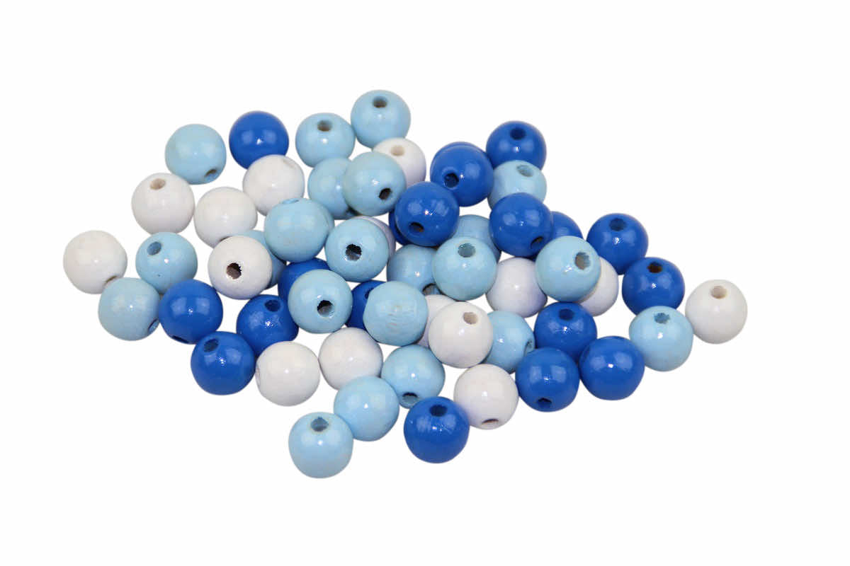 Perles de bois 8 mm