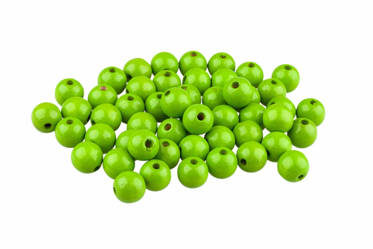 Perles de bois 8 mm