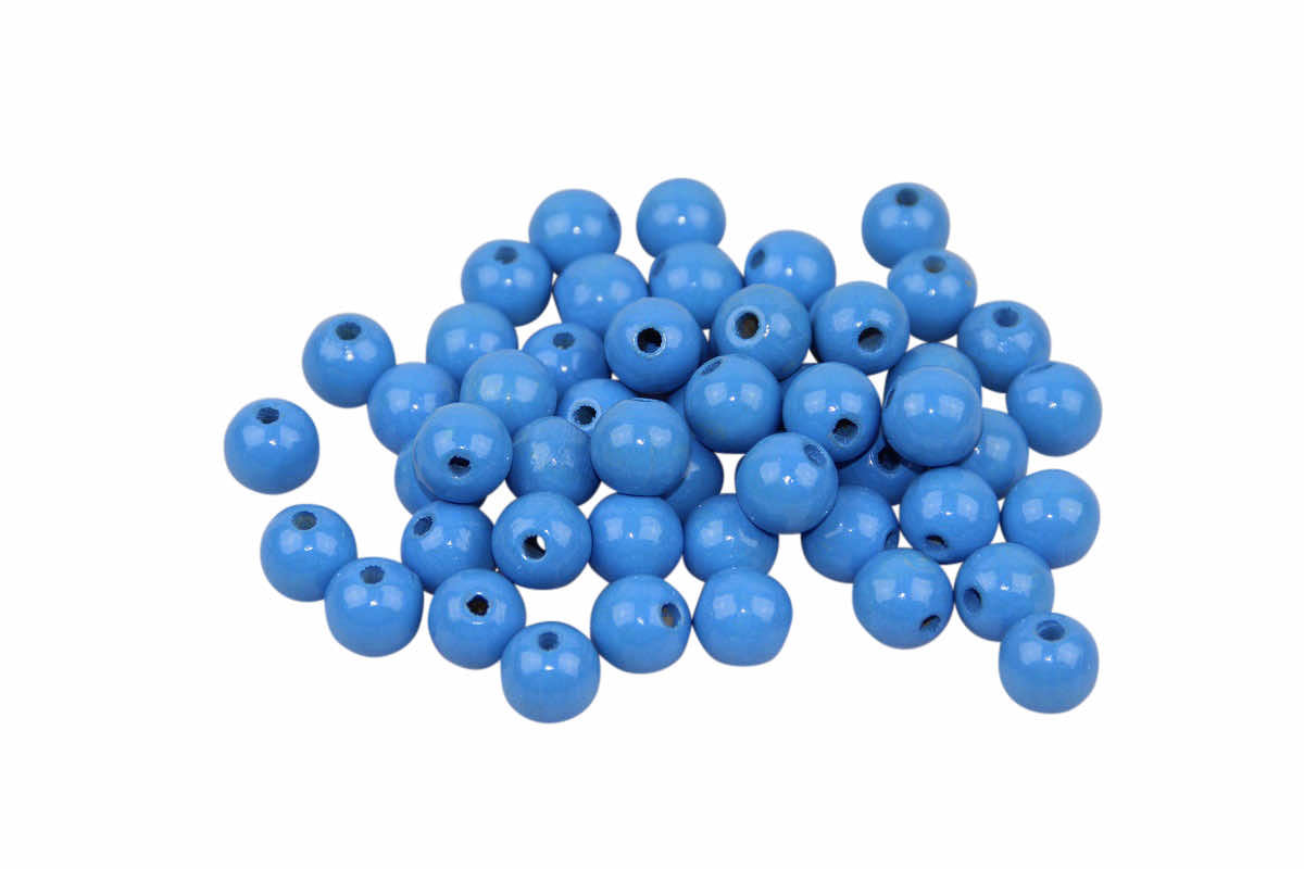 Perles de bois 8 mm