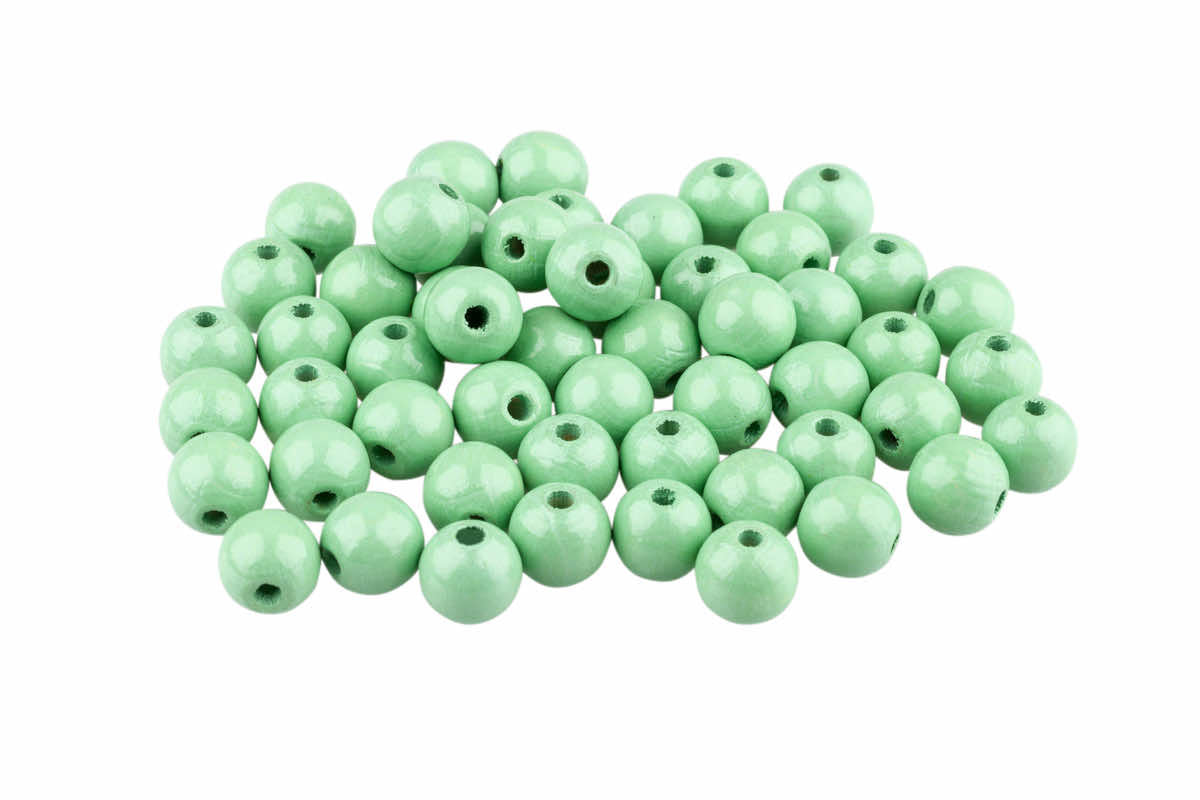 Perles de bois 8 mm