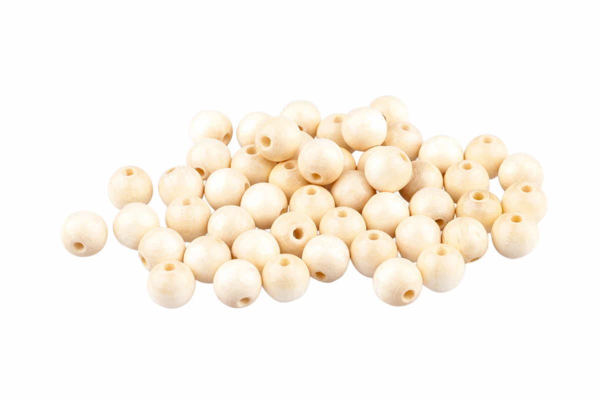 Wooden beads 10 mm
