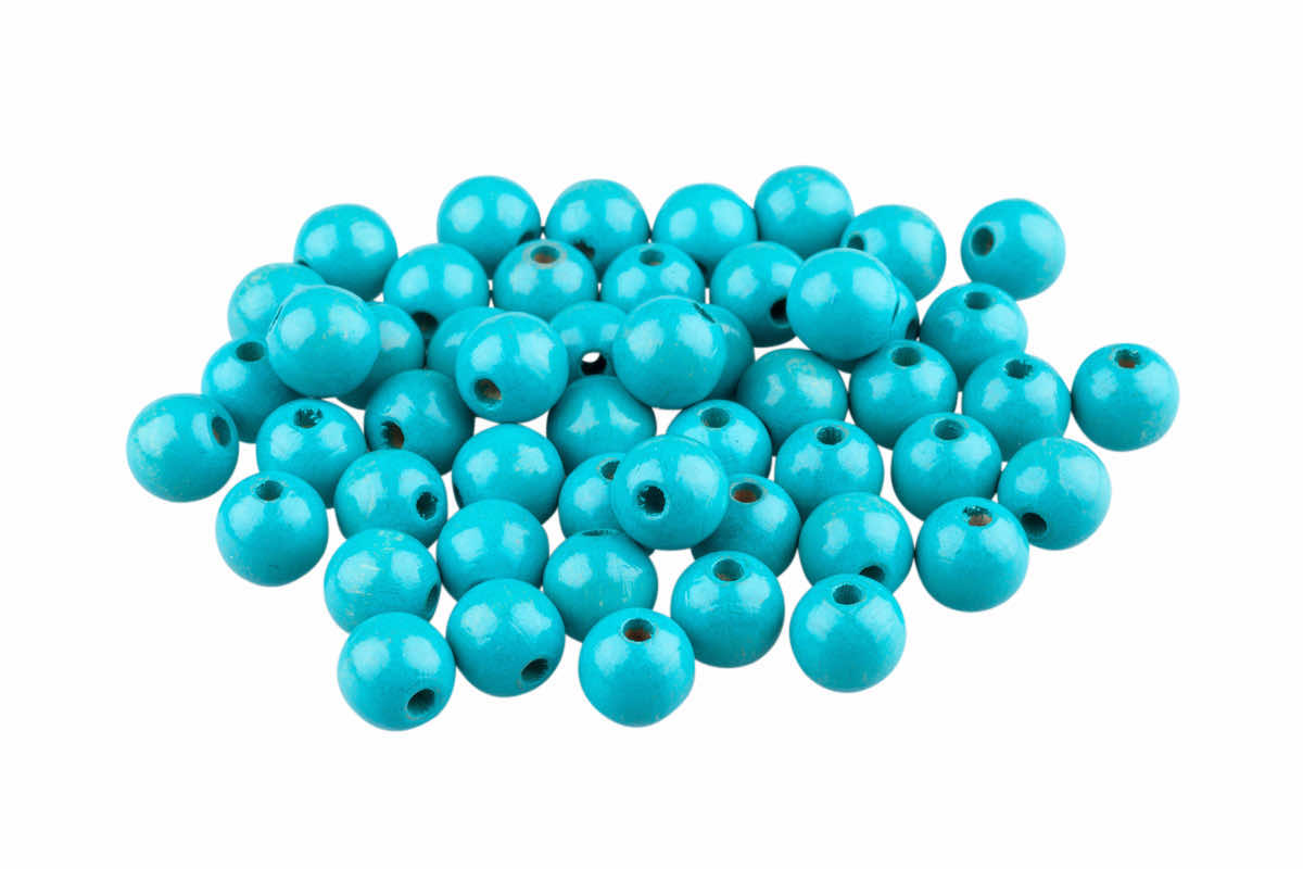 Perles de bois 8 mm