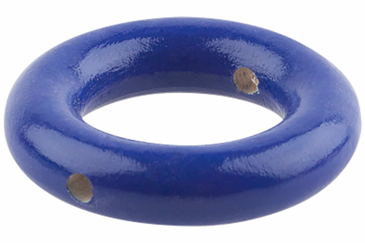 Anneaux de bois 36 mm avec trou transversal