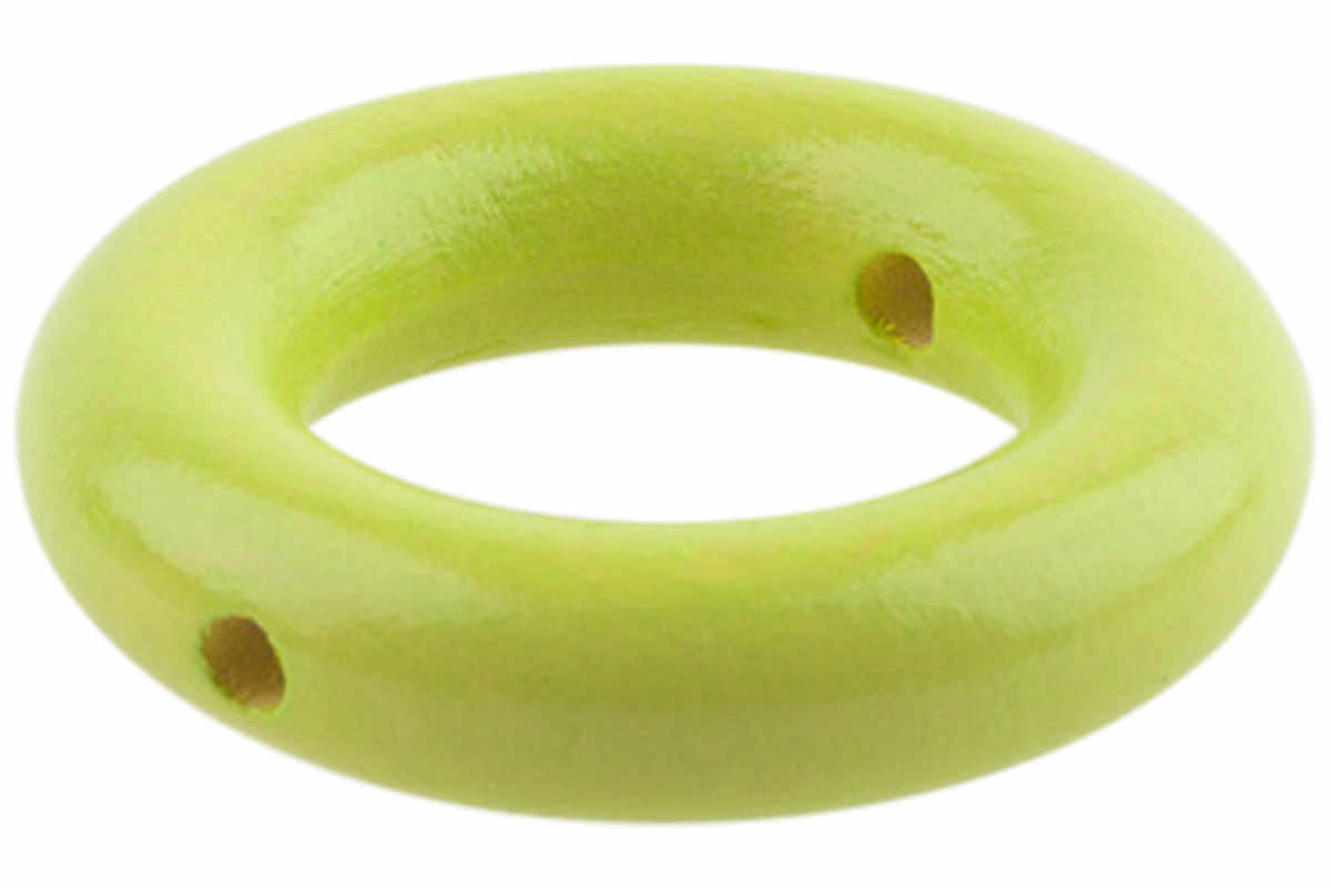 Anneaux de bois 36 mm avec trou transversal