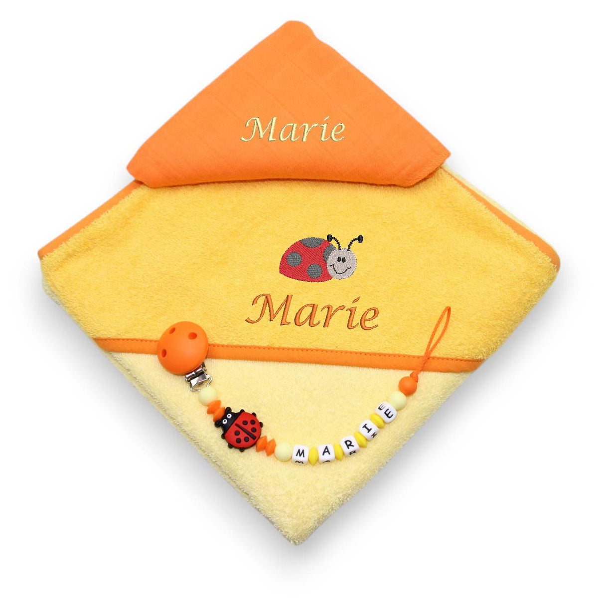 Hooded towel set SILIKON beetle