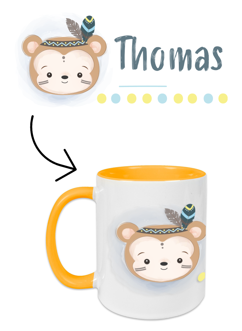 Monkey mug