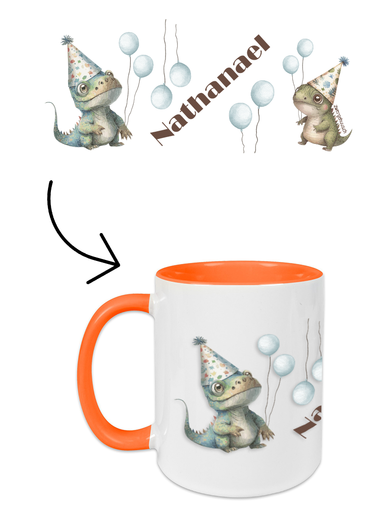 Dino Party mug