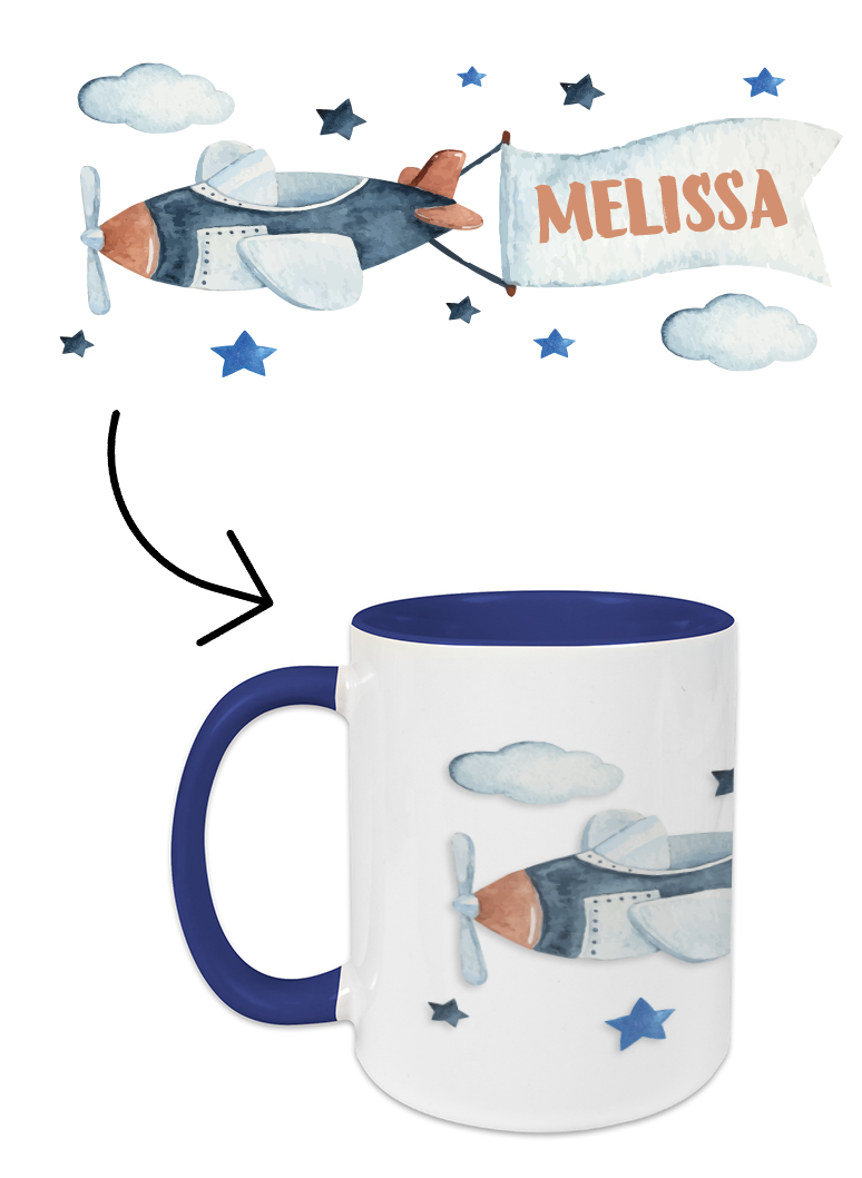 Tasse d'avions