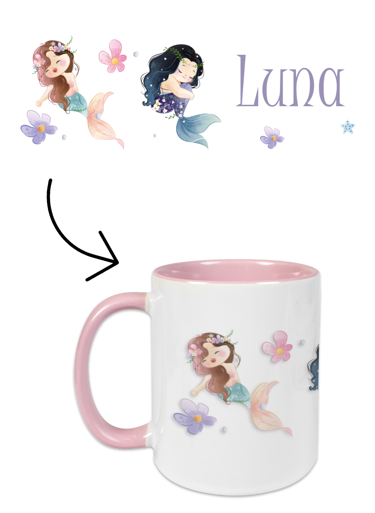 Mermaid mug