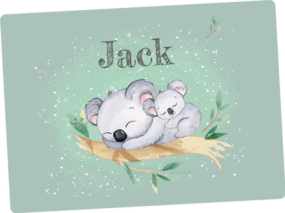 Tablet set textil koala