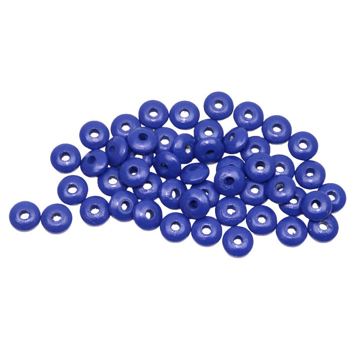 Perles lentilles bois 10mm (nouvelle forme)