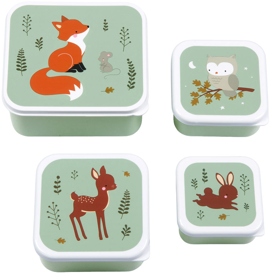 Lunchboxset Waldtiere