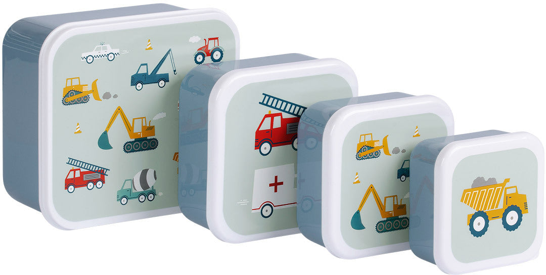 Lunchbox set vehicles