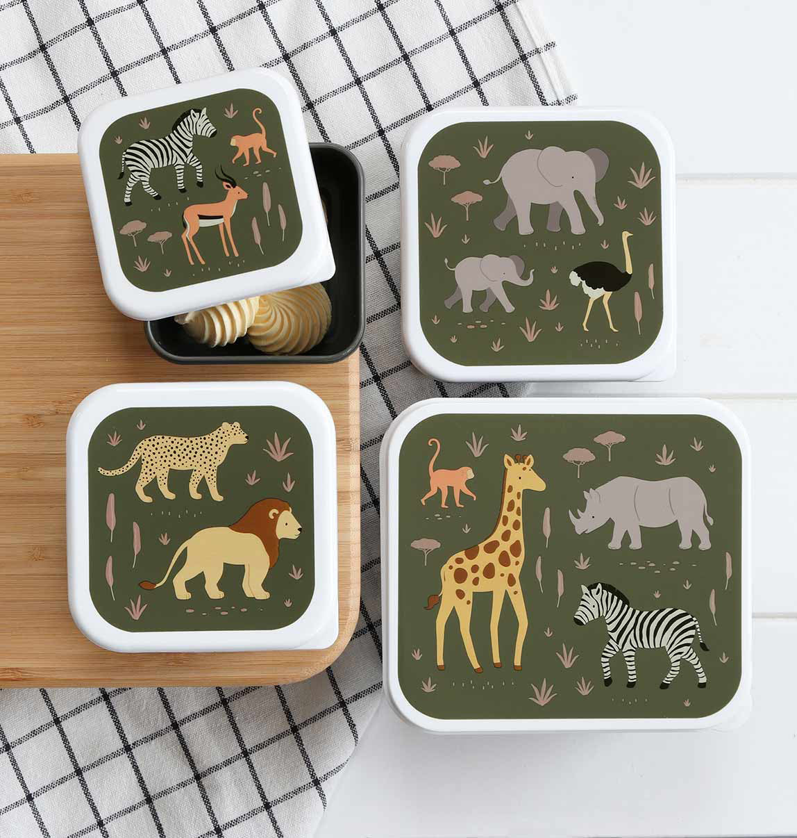 Coffret repas Safari